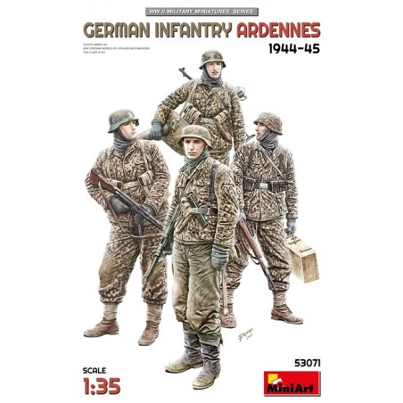German Infantry Ardennes 1944-45 1/35 - Miniart