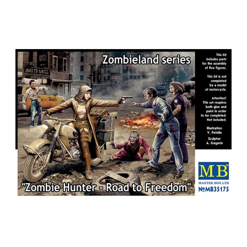 Zombie Hunter Road to Freedom 1/35 - MasterBox
