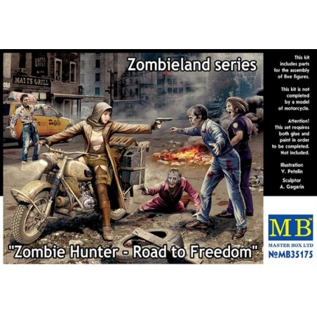 Zombie Hunter Road to Freedom 1/35 - MasterBox