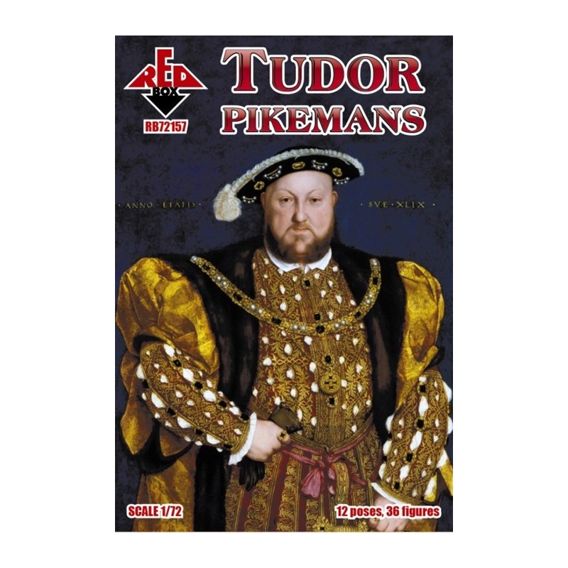 Tudor Pikemen 1/72 - RedBox