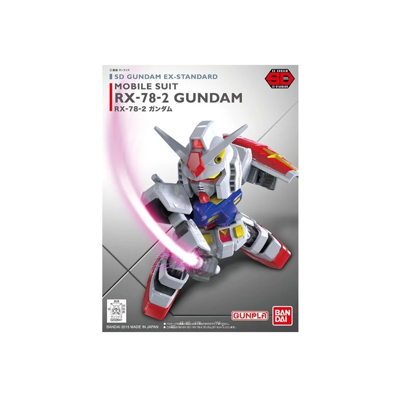 Gundam Gunpla SD EX-STD 001 Rx-78-2 Gundam - Bandai