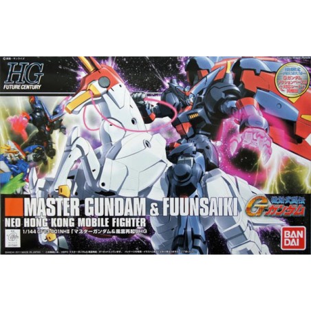 Gundam Gunpla HG 1/144 128 Master Gundam & Fuunsaiki - Bandai