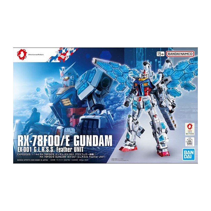 Gundam Gunpla 1/144 RX-78F00E Gundam Ex-001 G.L.R.S.S. Feather Unit - Bandai