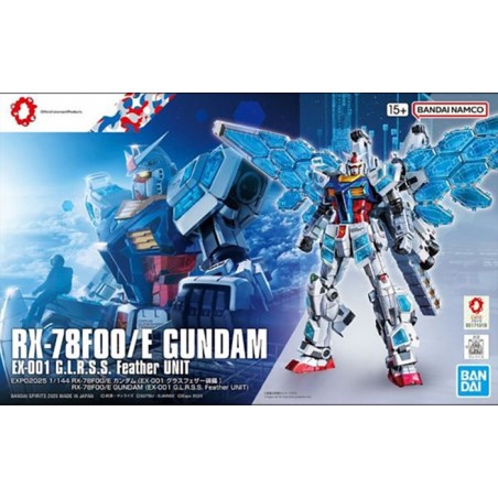 Gundam Gunpla 1/144 RX-78F00E Gundam Ex-001 G.L.R.S.S. Feather Unit - Bandai