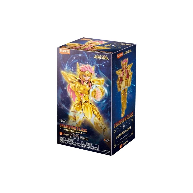 Saint Seiya Blokees Champion Class 08 Aquarius Camus - Blokees