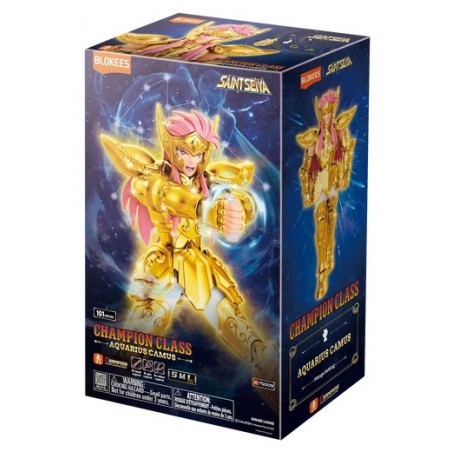Saint Seiya Blokees Champion Class 08 Aquarius Camus - Blokees