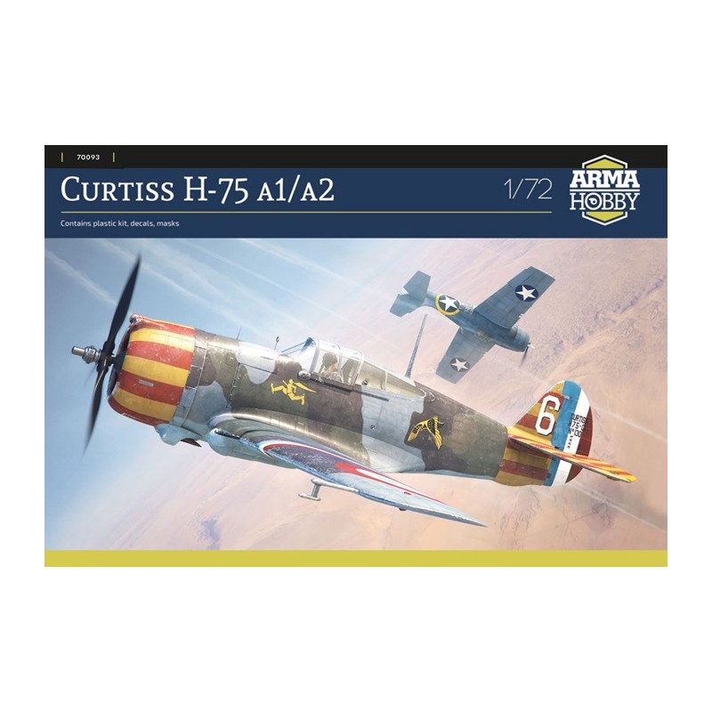 Curtiss H-75A1/A2 1/72 - ArmaHobby