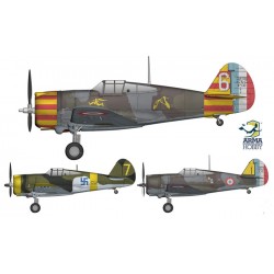 Curtiss H-75A1/A2 1/72 - ArmaHobby