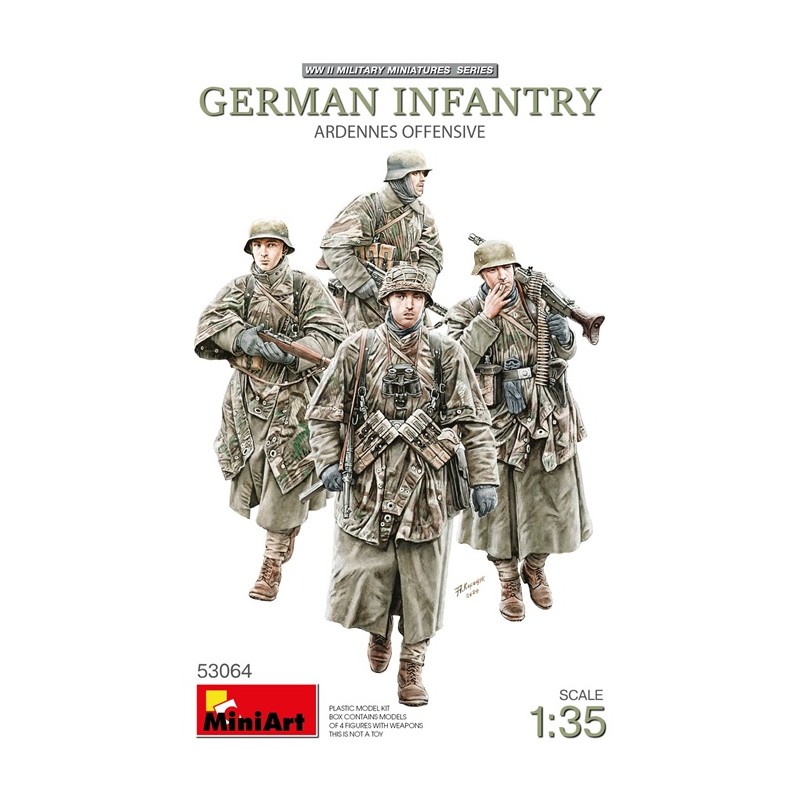 German Infantry - Ardennes Offensive 1/35 - Miniart