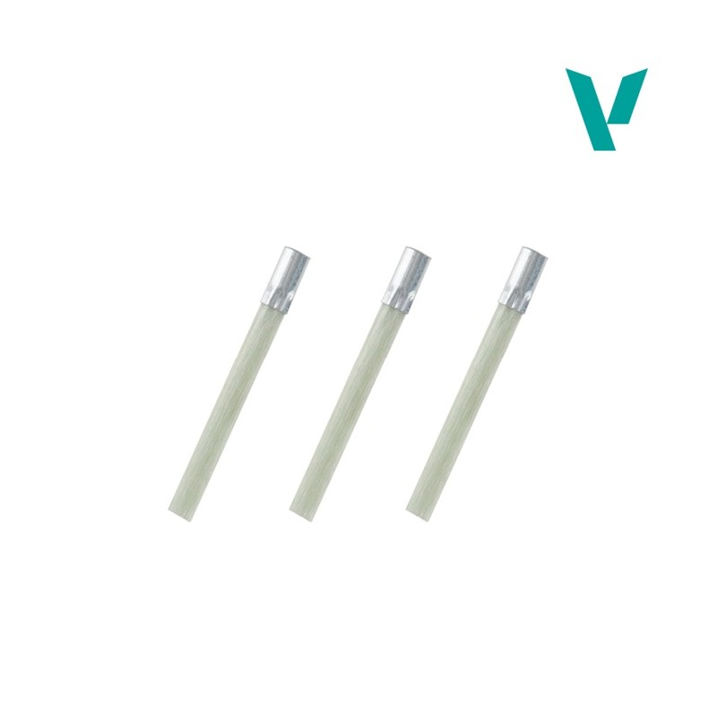 Recharges pour Stylo en fibre de verre (4 mm x3) - Vallejo