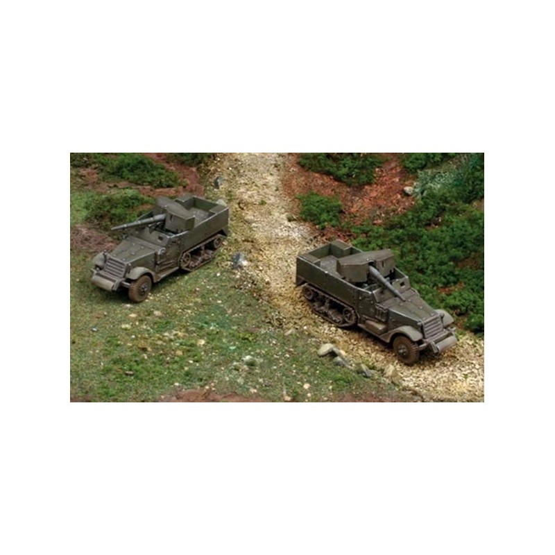 M3 76mm Gun Motor Carriage (x2) 1/72 - Italeri