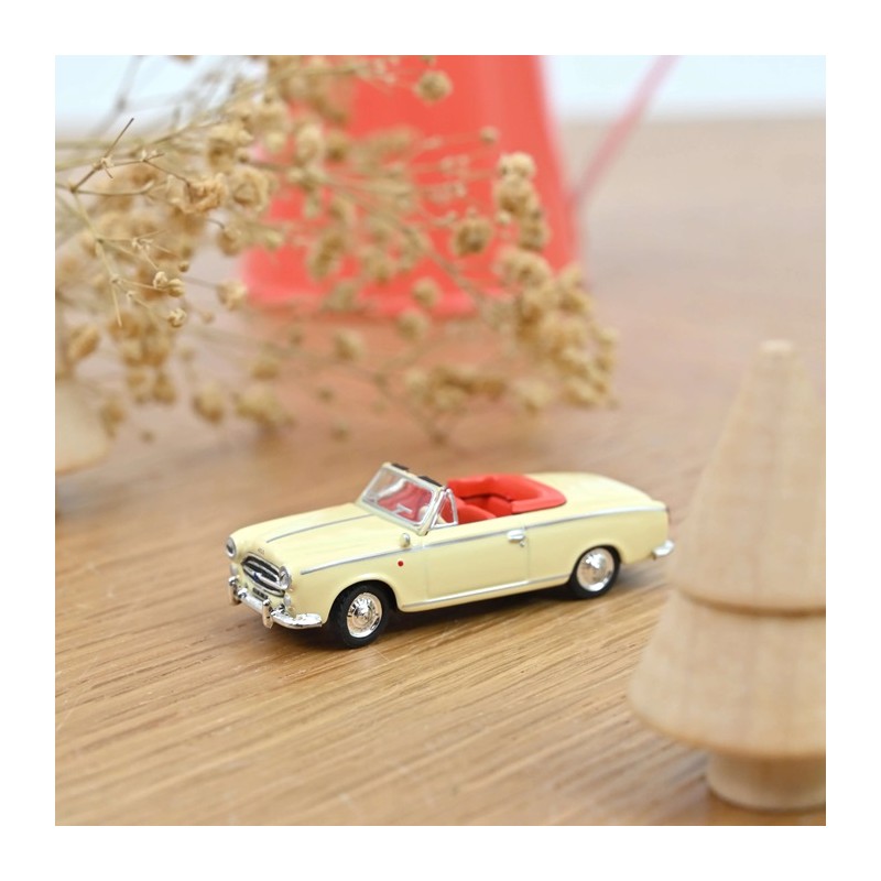 Peugeot 403 Cabriolet 1957 Jaune 1/87 - Norev