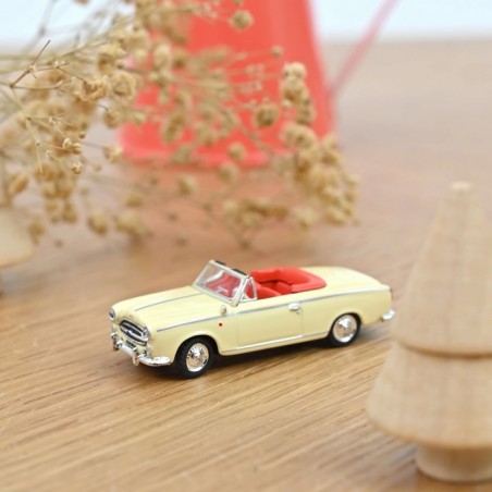 Peugeot 403 Cabriolet 1957 Jaune 1/87 - Norev